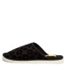 Women's Home slippers ROXY, Black Camomile