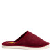 Women's Home slippers ROXY, Burgundy flowers