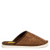Women's Home slippers ROXY, Leopard Print Light Brown