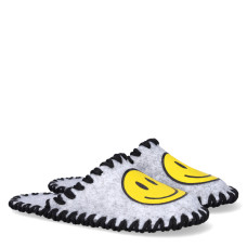 Papuci de casa Fetru Smile Copii, Серый