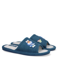 Papuci de casa BOBO Copii, Albastru Marin Papuci de casa BOBO Copii, Albastru Marin