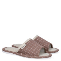 Papuci de casa GIZEL, Roz pastel Papuci de casa GIZEL, Roz pastel