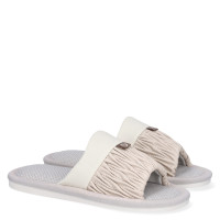 Papuci de casa ABEL, Ivory Papuci de casa ABEL, Ivory