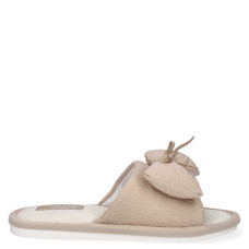 Papuci de casa GIA, Beige