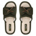 Papuci de casa GIA, Khaki
