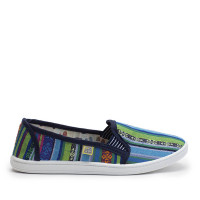 Slip-on ETNO pentru Femei, Albastru