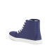 High-Top DERBY Sneakers, Blue