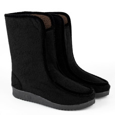 Women's High Sidboots, Black