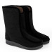 Women's High Sidboots, Black