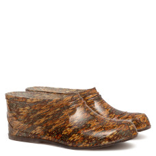 Women's Galoshes with print, Rustic