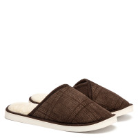 Papuci de casă WARMY pentru Bărbați, Maro Papuci de casă WARMY pentru Bărbați, Maro