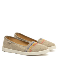 Espadrile In Brodate, Bej Espadrile In Brodate, Bej