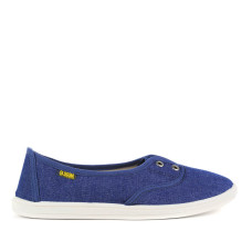 Слипоны SARAH Denim, Электрический синий