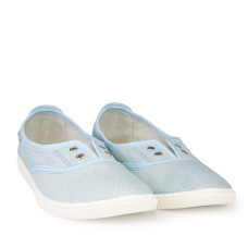 Слипоны SARAH Denim, Лазурный