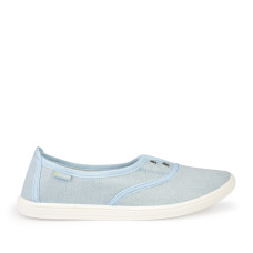 Слипоны SARAH Denim, Лазурный
