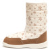Boots AURORA Print, Beige Snowflakes