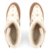 Boots AURORA Print, Beige Snowflakes