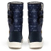 Cizme de iarnă AURORA Print, Navy Fulgi