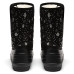 Kid's Boots JUMPER, Black Snowflakes