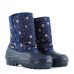 Cizme de iarnă Jumper pentru Copii, Navy Fulgi