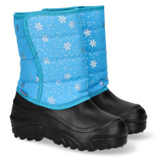Kid's Boots JUMPER, Turcoaz Fulgi
