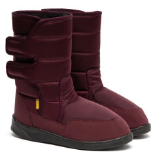Boots AURORA Glossy, Burgundy