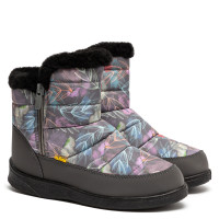 Cizme de iarnă POLAR, Gri Frunze Cizme de iarnă POLAR, Gri Frunze