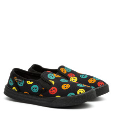 Kid's Slip-on MILAN with print, Emoji