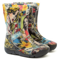Cizme de cauciuc Color pentru Copii, Comics
