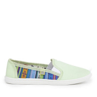 Slip-on COMBINAT pentru Femei, Fistichiu Slip-on COMBINAT pentru Femei, Fistichiu