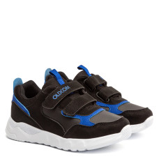Kids' Sports Shoes Storm, Negru/Albastru