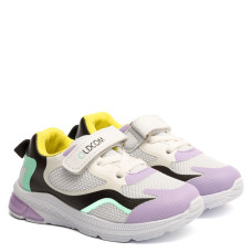Kids' Sports Shoes Super Star, Alb/Mov