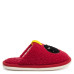 Home slippers SMILE, Red